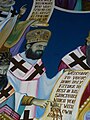 Freska sa likom vladike zapadno-američkog Maksima Vasiljevića, crkva sv.Save, Džekson, Kalifornija, Sjedinjene Američke Države