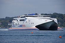 HSC Condor Vitesse approaching Poole Harbour. 020610-078 CPS.jpg