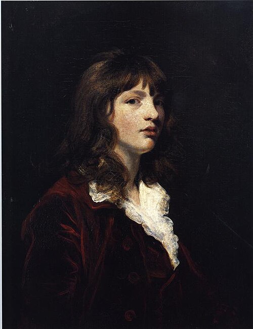 Alexander Hamilton at age 15, in a painting by Joshua Reynolds.