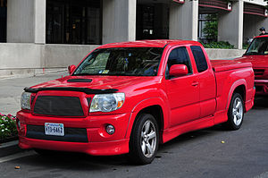 Toyota Tacoma: 1. Generation (1995–2004), 2. Generation (2004–2015), 3. Generation (2015–2023)