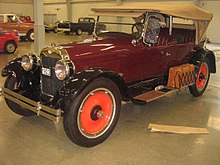 1923 Master Six Special touring car, manufactured by GM Canada 1923 McLaughlin Buick Master Six 23-55 Special (2538703869).jpg