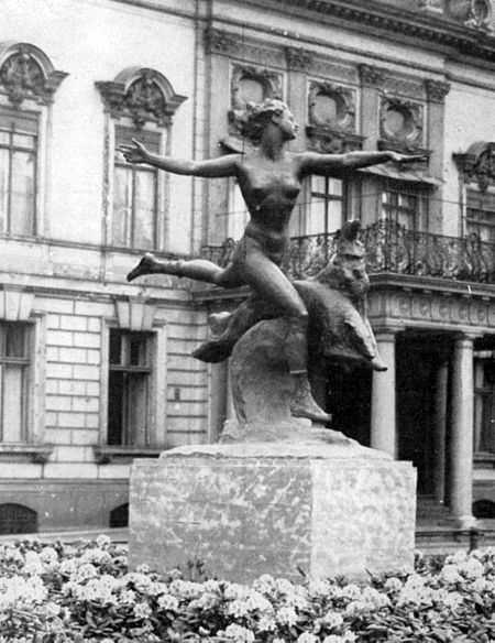 1929 Jagende Nymphe Pariser Platz