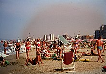 Strand von Rimini 1963
