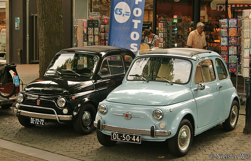 File:1969 Fiat 500L & 1968 Fiat 500 (14425332074).jpg