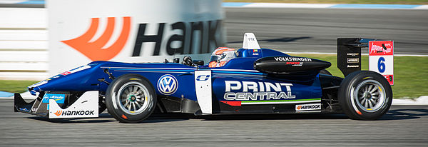 Ed Jones in F3 - Hockenheimring 2014