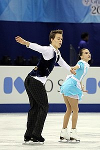 Panfilova / Rylov at the 2017–18 Junior Grand Prix Final.