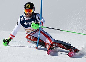 Marcel Hirscher competing in the combined slalom at the World Championships in 2017 20170213 HIRSCHER MARCEL C6864.jpg