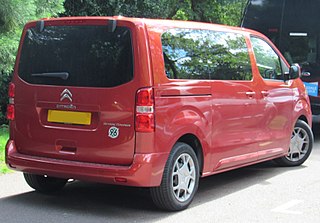 2017 Citroen Spacetourer (K01) 1.6 Rear