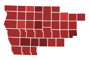 2018 Iowa's 4th congressional district Republican primary results by county:
Map legend
King--80-90%
King--70-80%
King--60-70% 2018IA04GOP.svg