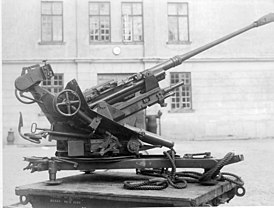 3,7 cm FlaK 37 Karlskronan merimuseossa, 1945.