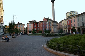 Duomo square in Piacenza