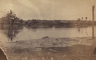 Langat River river in Malaysia