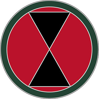 7th Infantry Division (United States) combat formation of the United States Army
