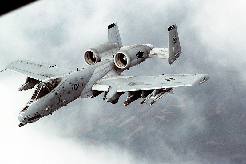 File:A-10 Thunderbolt II In-flight.JPG