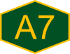 A7 highway logo