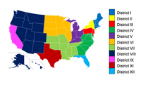 ACOG District Map of the United States ACOG Districts - United States.png