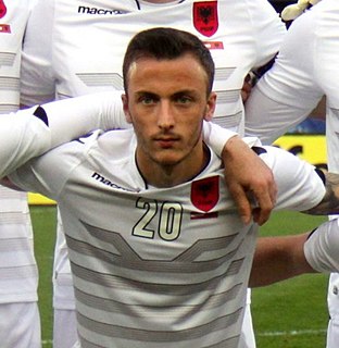 Ergys Kaçe Albanian footballer