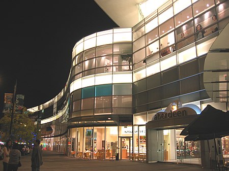 Aberdeen night exterior