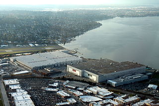 <span class="mw-page-title-main">Boeing Renton Factory</span> Airplane assembly facility in Renton, Washington