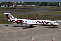 Fokker F100 de Air Berlin