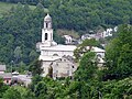 La chiesa di Vicomezzano, Rezzoaglio, Liguria, Italia