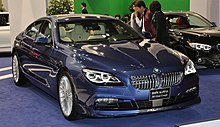 Alpina B6 Gran Coupé at the Tokyo Motor Show in 2015.