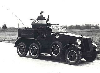 <span class="mw-page-title-main">M1 armored car</span> Armored car