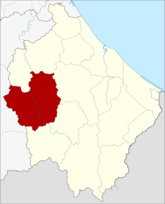 Amplasarea districtului în provincia Narathiwat