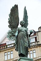 "Angel of Peace" in Bath. Photograph shown courtesy Jim Ebdon.