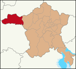 Nallıhan District - Carte