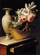 花籠のある静物(1814) ルーブル美術館