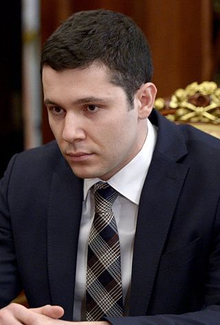 <span class="mw-page-title-main">Anton Alikhanov</span> Russian politician (born 1986)