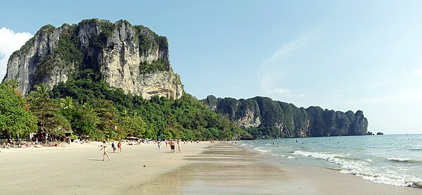 Image: Ao Nang beach panorama 1
