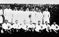 Team of Argentina that played the first test v the Junior Springboks on 16 July Argentina v juniorspringboks 1932.jpg