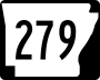 Highway 279 marker