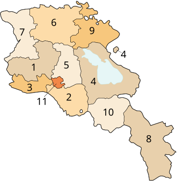 File:Armenia map numbered.svg