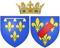 Arms of Louise Marie Adélaïde de Bourbon as Duchess of Orléans.png