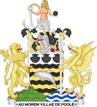 <span class="mw-page-title-main">Coat of arms of Poole</span>