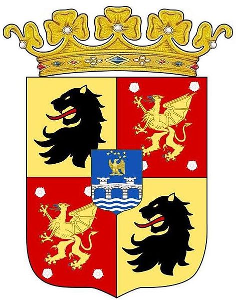 Coat of arms of Prince Bernadotte in the nobility of Belgium