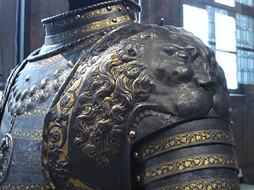Armure aux lions de François Ier (musée de l'Armée).