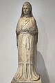 Statuette of Artemis Kindyas, 1st cent. B.C. (?) Archaeological Museum of Piraeus.