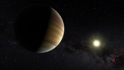 Fichier : Vue d'artiste de l'exoplanète 51 Pegasi b (eso1517b) .webm