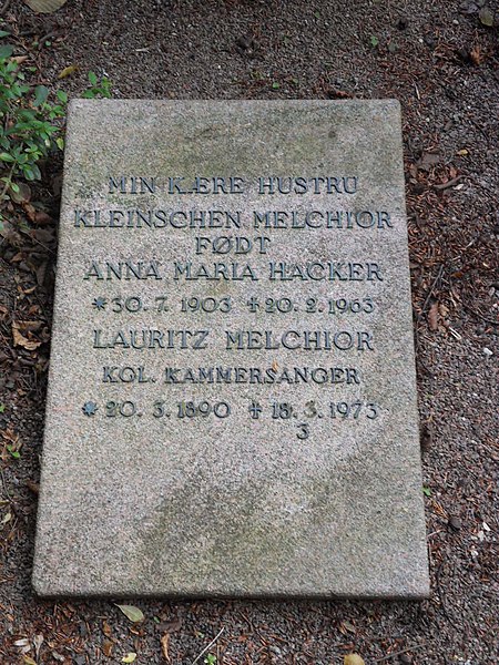 File:Assistens Kirkegård - Lauritz Melchior.jpg