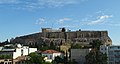 Acropolis vanuit Museum