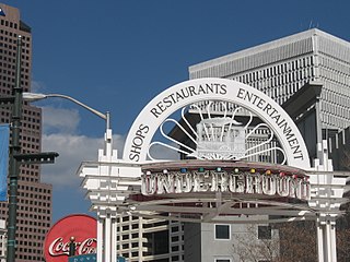 Underground Atlanta Shopping mall