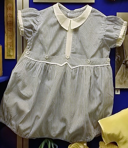 Baby's romper suit, c.1950s. Museum of Childhood, Edinburgh