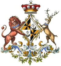 герб Кэролайн Таунсенд, баронессы Гринвич