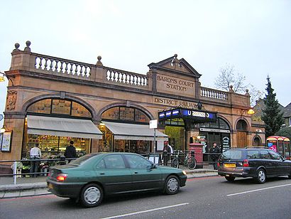 How to get to Barons Court with public transport- About the place