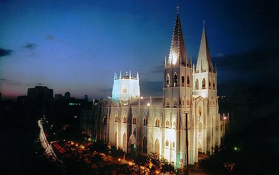 The Minor Basilica of San Sebastián is the only all-steel church in Asia.[192]