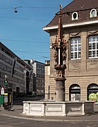 Basel, de Fischmarktbrunnen KGS1568 IMG 1661 2022-05-15 15.48.jpg